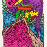 Santana 1968 Carousel Ballroom San Francisco Concert Poster