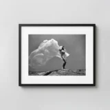 Sea Breeze with Billowing Fabric 1941 Nude Photography Print