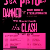 Sex Pistols, the Clash, Damned, Johnny Thunders "Anarchy in the UK" Tour Poster