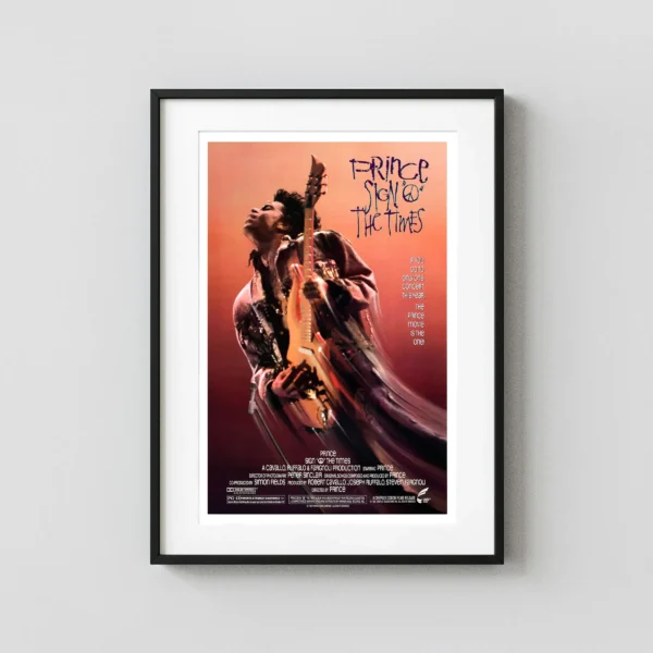 Sign 'O' the Times (Cineplex-Odeon, 1987) Music Poster