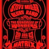 Steve Miller 1966 Neon Rose Matrix San Francisco Poster