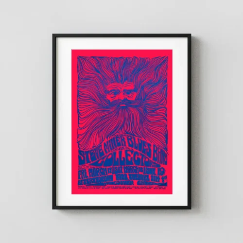 Steve Miller Band 1967 Poster
