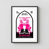 Stevie Ray Vaughan 1973 Austin, TX Afternoon Kegger Concert Poster