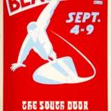 Stevie Ray Vaughan, Blackbird 1972 "Silver Surfer" Austin, TX Concert Poster
