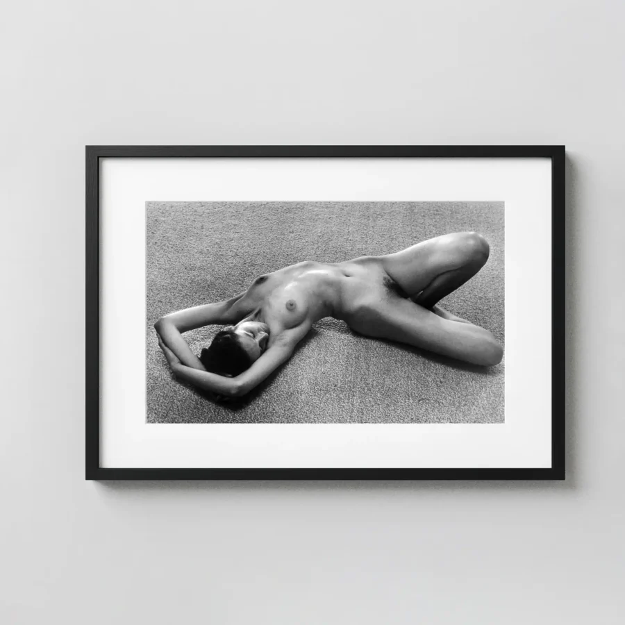 Sublime 1967 Nude displayed as a framed wall mockup