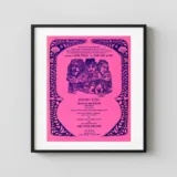 The Allman Brothers Band with Duane, Jethro Tull 1970 College Concert Poster