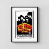 The Band 1969 Winterland Concert Poster