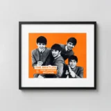 The Beatles 1963 EMI, Parlophone British Promotional Poster