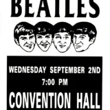 The Beatles 1964 Philadelphia, PA Concert Poster