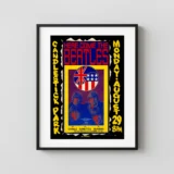 The Beatles 1966 Candlestick Park Final Show Poster
