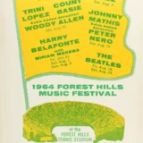 The Beatles Forest Hills Music Festival Concert Poster