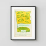 The Beatles Forest Hills Music Festival Concert Poster