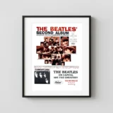 The Beatles Second Album Promotional Poster (Capitol, 1964)