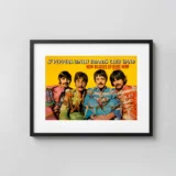 The Beatles Sgt. Pepper's Lonely Hearts Club Band EMI Promotional Poster (1967)