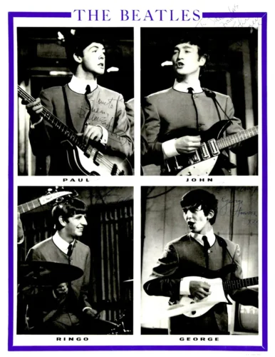 The Beatles- UK Poster (1963)