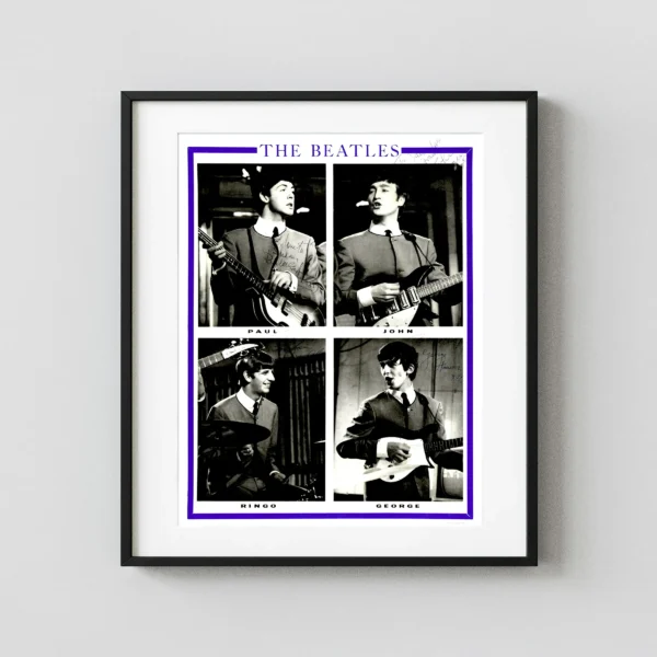 The Beatles- UK Poster (1963)
