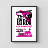 The Byrds 1966 Village Gate, Greenwich Village, New York City Concert Poster