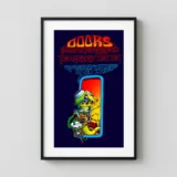 The Doors 1967 Denver "Pay Attention" Rick Griffin Concert Poster