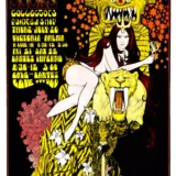 The Doors 1967 Vancouver, Canada Dante's Inferno Concert Poster