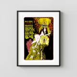 The Doors 1967 Vancouver, Canada Dante's Inferno Concert Poster