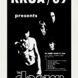 The Doors 1968 Honolulu, Hawaii Concert Poster