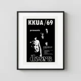 The Doors 1968 Honolulu, Hawaii Concert Poster