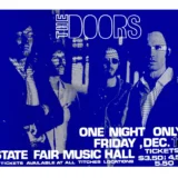 The Doors 1970 Dallas, TX Concert Poster