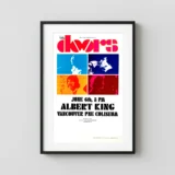 The Doors 1970 Vancouver, B.C. Concert Poster