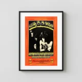 The Doors 1970 Winterland, San Francisco Concert Poster