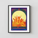 The Doors, Captain Beefheart 1967 Denver, CO Concert Poster