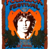 The Doors No. Cal. Folk-Rock Festival 1968 Concert Poster