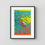 The Doors, Yardbirds 1967 Fillmore Auditorium Concert Poster