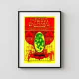The Kinks 1969 Fillmore West Concert Poster