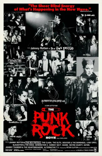The Punk Rock Movie (Cinematic Releasing, 1978) Music Poster