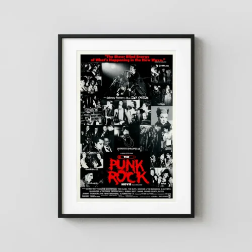 The Punk Rock Movie (Cinematic Releasing, 1978) Music Poster