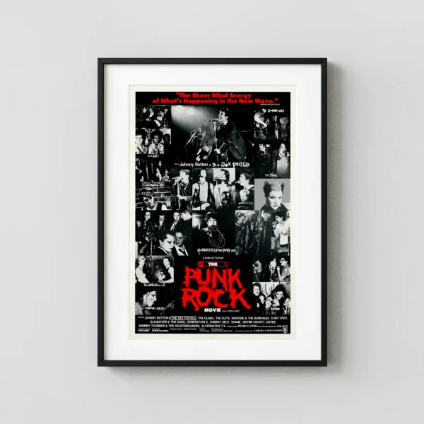 The Punk Rock Movie (Cinematic Releasing, 1978) Music Poster