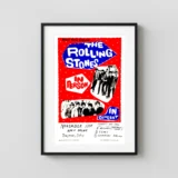The Rolling Stones 1964 Second-Tour U.S. Concert Poster, Dayton, OH