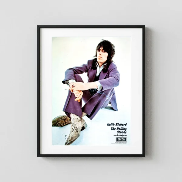 The Rolling Stones 1969 - Decca Records UK Promo Poster 02