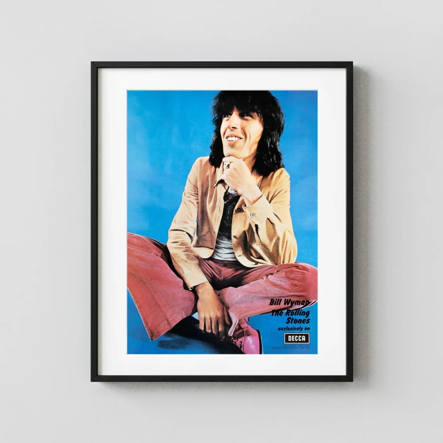 The Rolling Stones 1969 - Decca Records UK Promo Poster 04