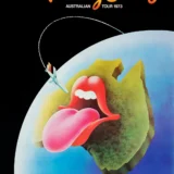 The Rolling Stones 1973 Australian Tour Poster