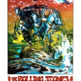 The Rolling Stones 1973 Honolulu, HI Bill Graham Concert Poster