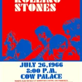 The Rolling Stones Cow Palace KFRC Concert Poster (1966)