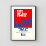 The Rolling Stones Cow Palace KFRC Concert Poster (1966)