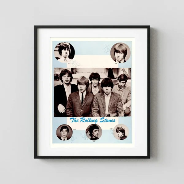 The Rolling Stones Promotional Poster (Ca. 1964)