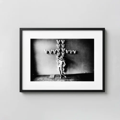 Minnie and Mickey Balloon Figure Study 1968 Photography Print