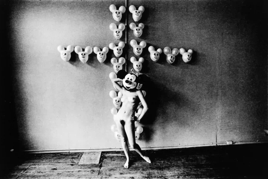 Minnie and Mickey Balloon Figure Study 1968 Photography Print
