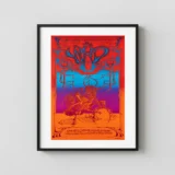 The Who 1969 Hollywood Palladium, Los Angeles Concert Poster