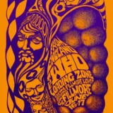 The Who, "Jimi Hendrix" 1967 Fillmore Auditorium Concert Poster