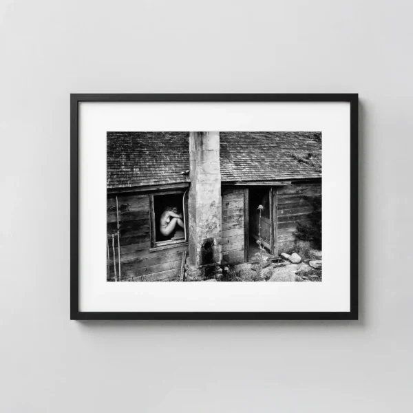 The Woman And The Thistle 1953 Nude Photography Print