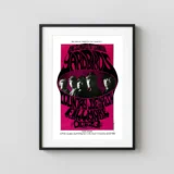 The Yardbirds with Jimmy Page & Jeff Beck 1966 Fillmore Concert Poster